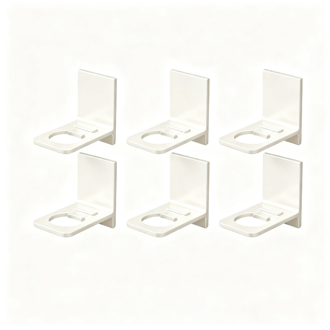 Adjustable bathroom shelf made of aluminum