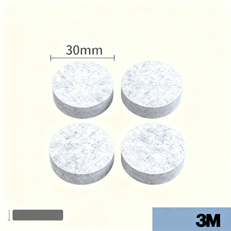 Felt chair glides, self-adhesive, furniture protection