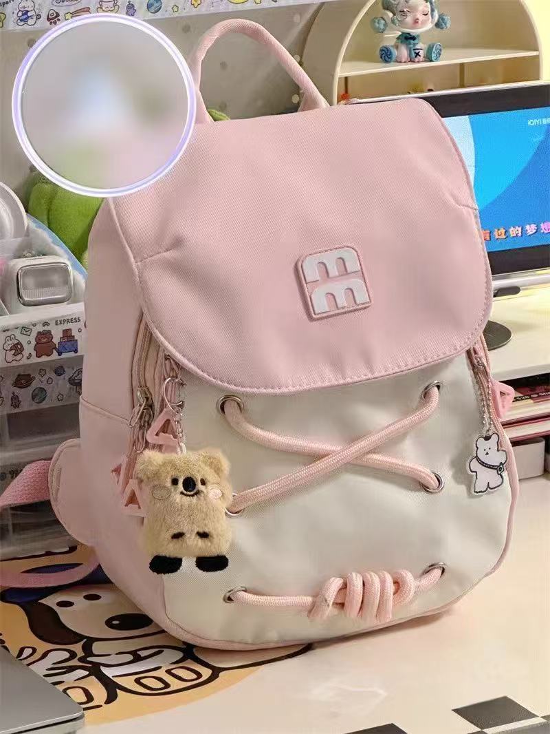Light backpack for school and everyday, expandable