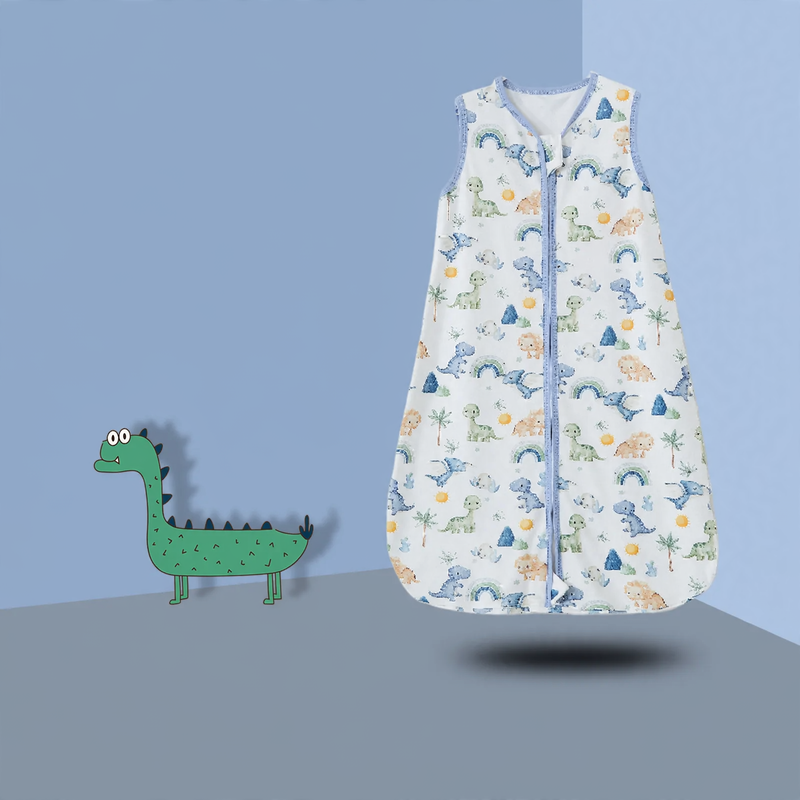Baby sleeping bag with padding, size S–L