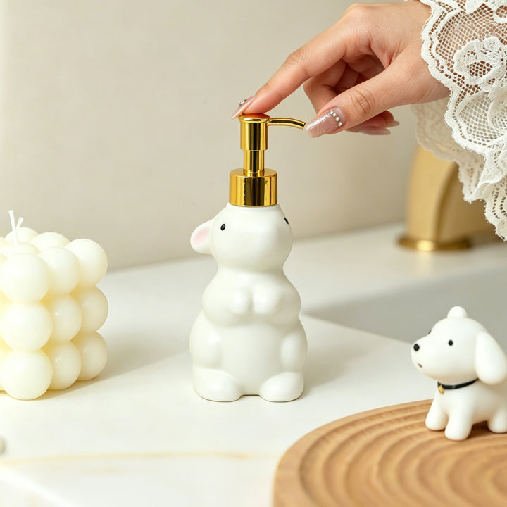Cute Bunny Pump Bottle, 200 ml