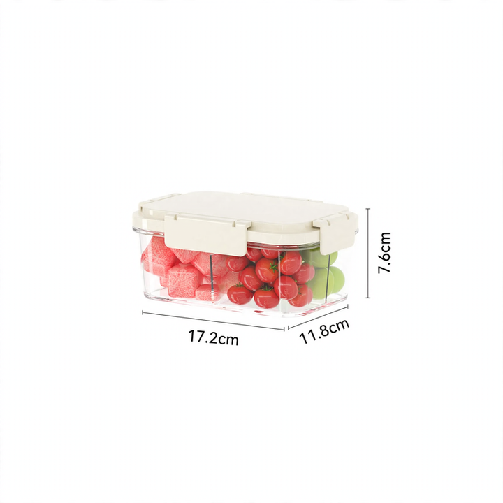 Fresh-keeping box with cooling element and drip tray