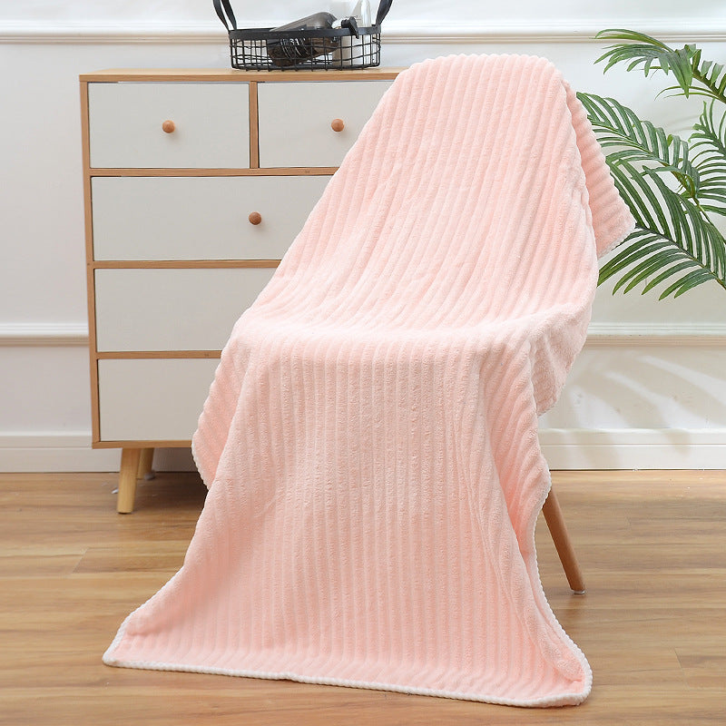 Fleece wool blanket, 800–1000 g, four seasons