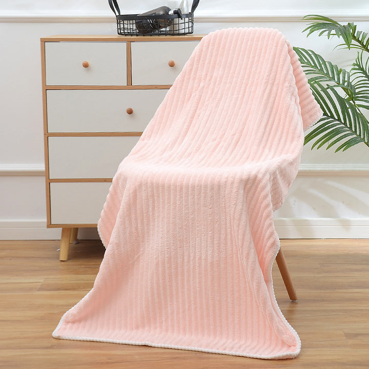 Fleece wool blanket, 800–1000 g, four seasons