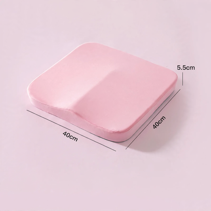 Memory foam seat cushion for office and car
