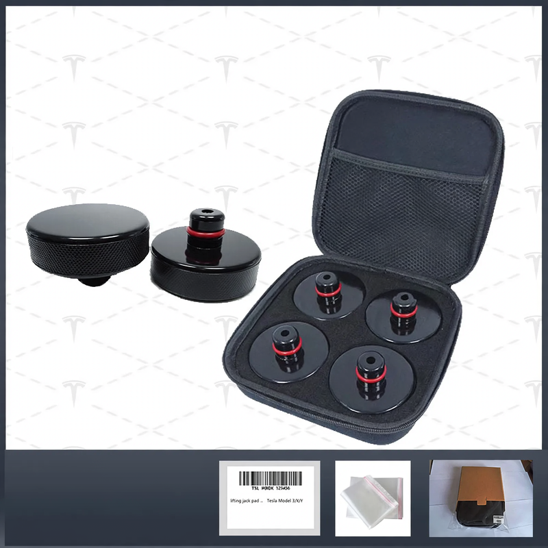 Rubber pads for jacks, Tesla-compatible