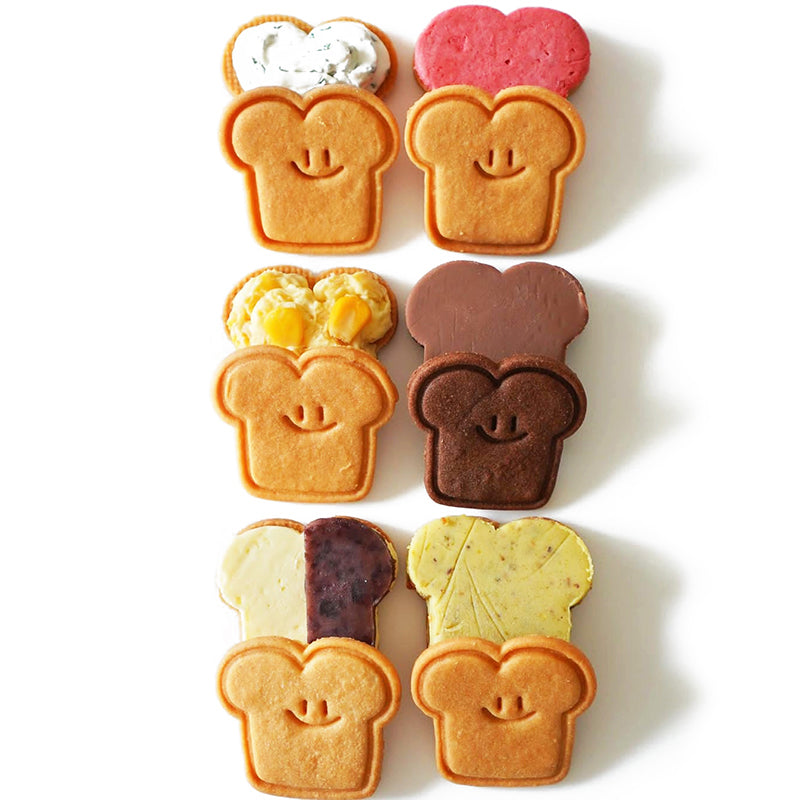 Cookie cutters plastic, various designs