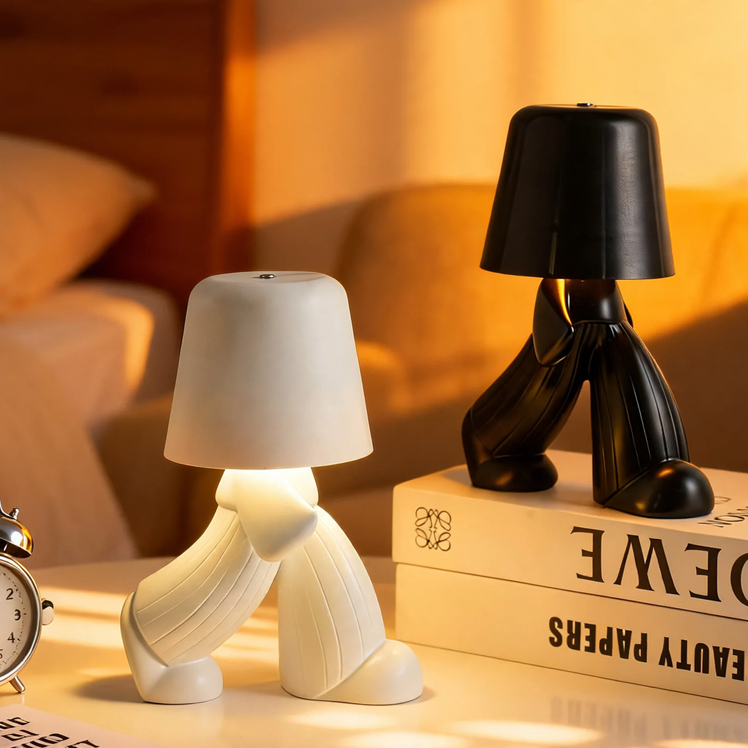 Running Figure Night Light, modern