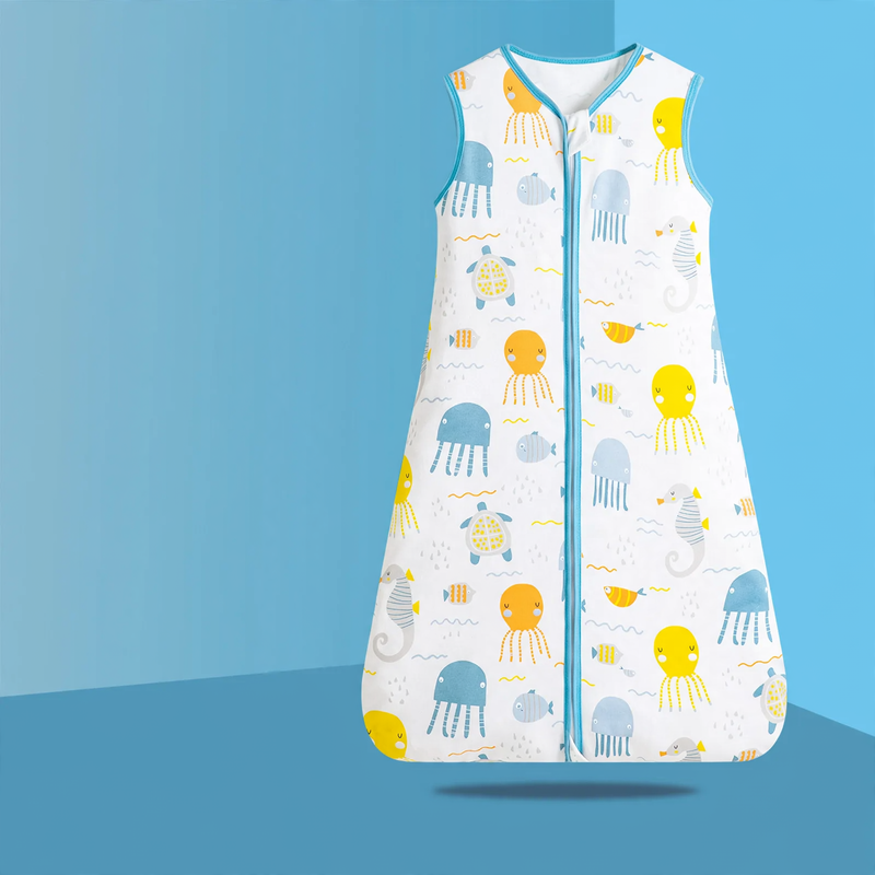 Baby sleeping bag with padding, size S–L