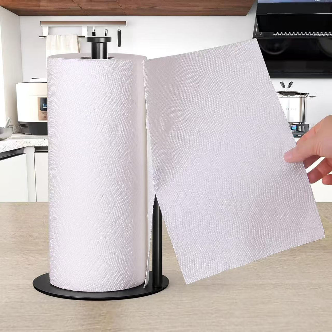 Stainless steel kitchen roll holder
