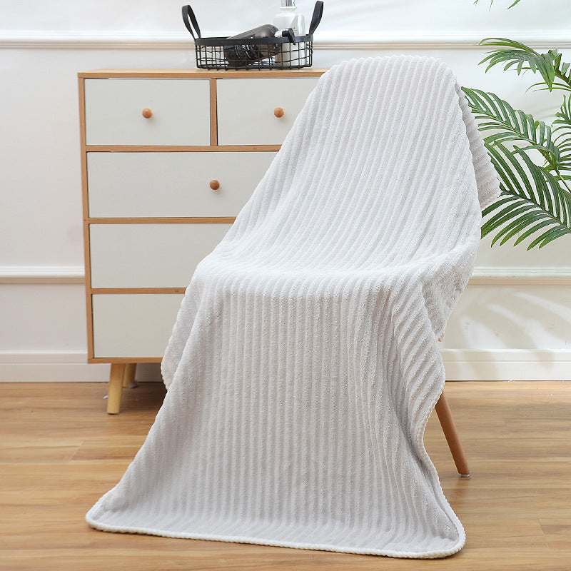 Fleece wool blanket, 800–1000 g, four seasons