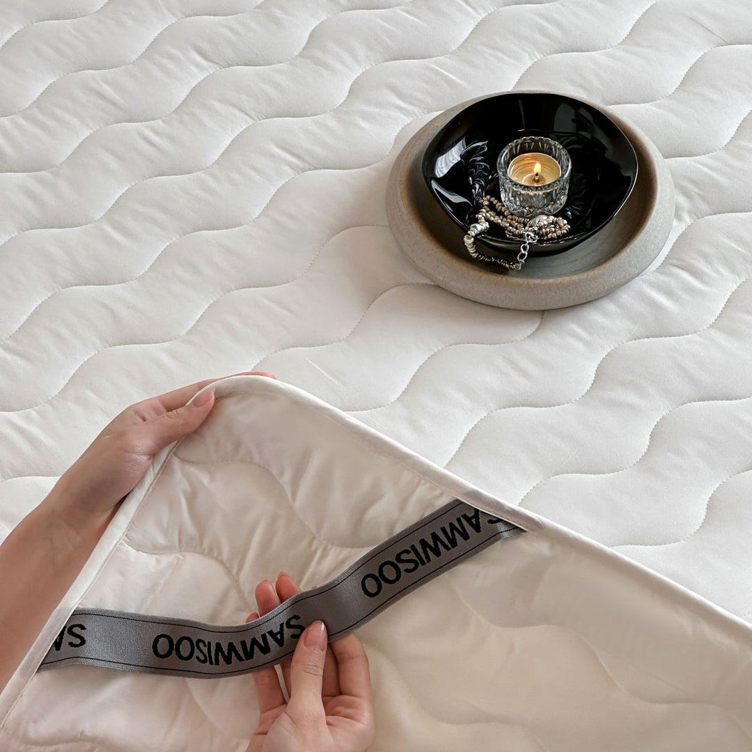 Cotton mattress topper, 120–180 cm