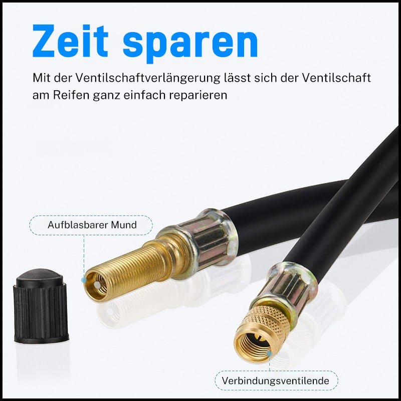 Flexible tire valve extensions | Universal fit, effortless access | Stornfield