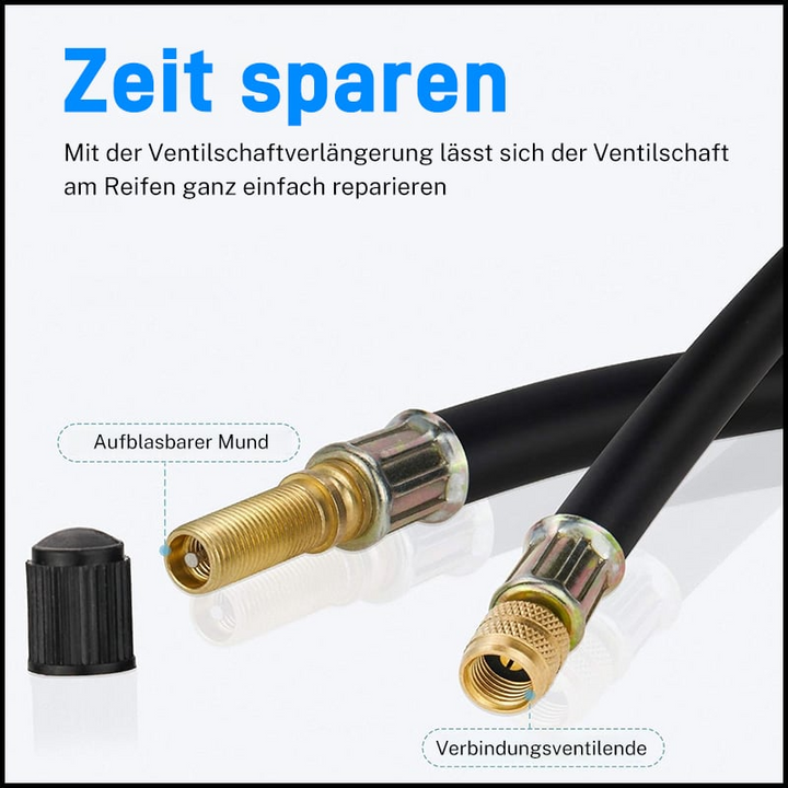 Flexible tire valve extensions | Universal fit, effortless access | Stornfield