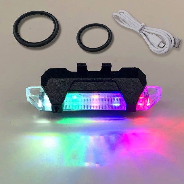 USB bike lighting front