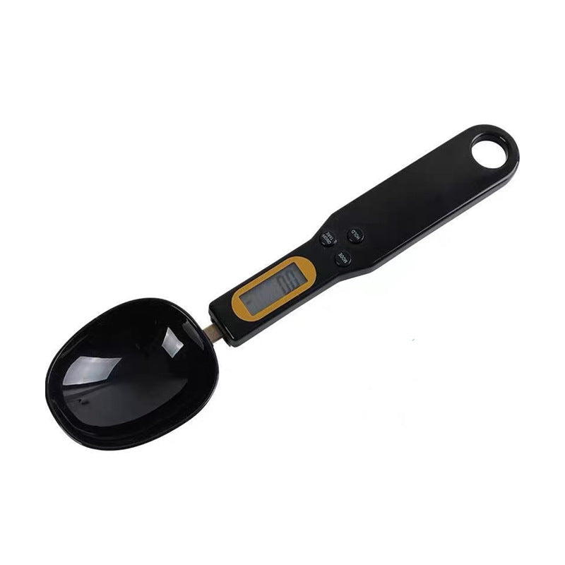 Electronic spoon scale for precise weighing