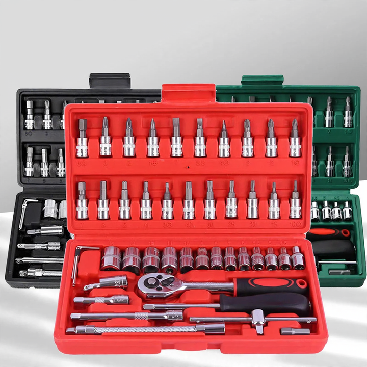Ratchet Wrench Socket Set 46-piece Model 1103