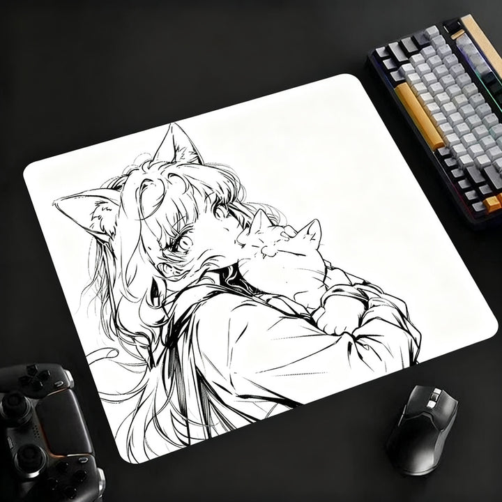 Tempered glass cushion for gaming mouse