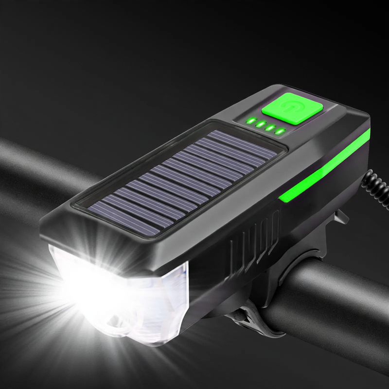 Bicycle light, rechargeable, waterproof