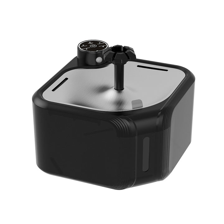Automatic pet drinking fountain made of stainless steel