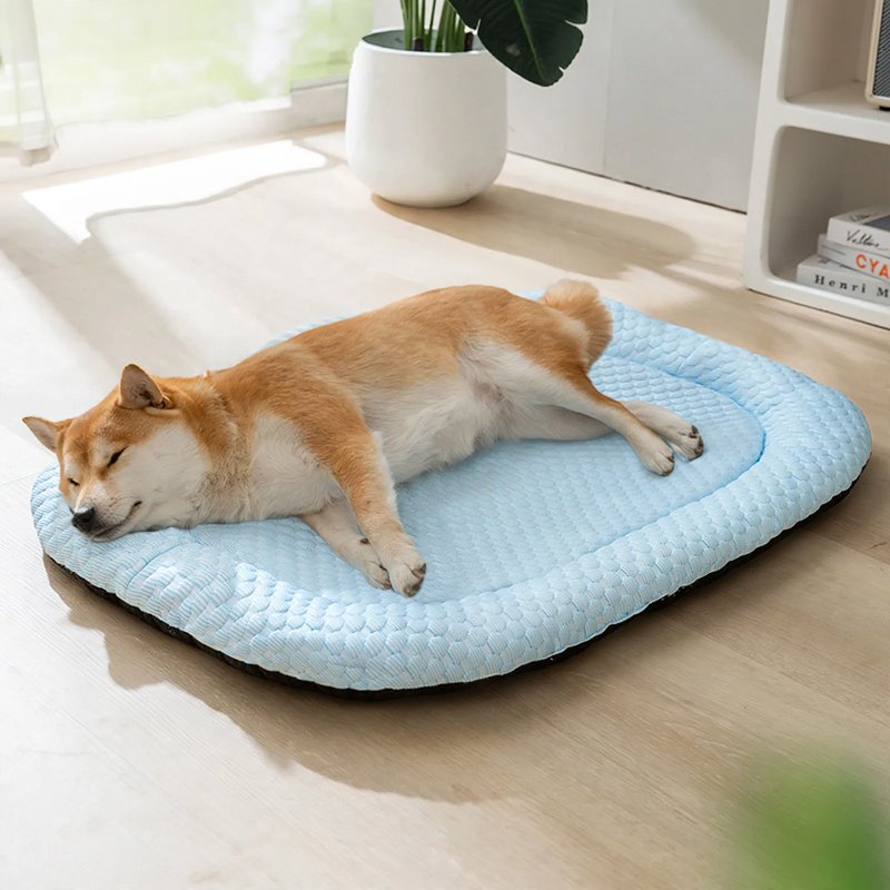 Breathable pet bed made of polyester