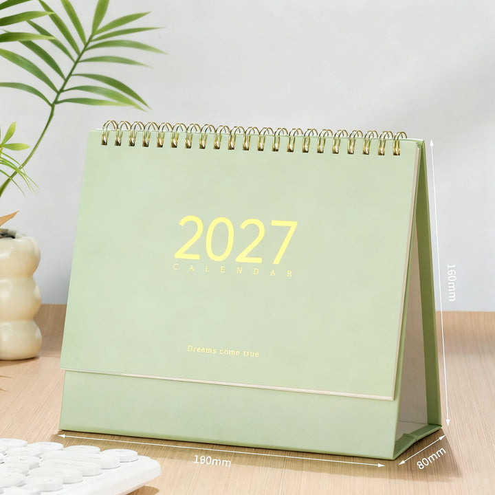 Table calendar 2027, Morandi style