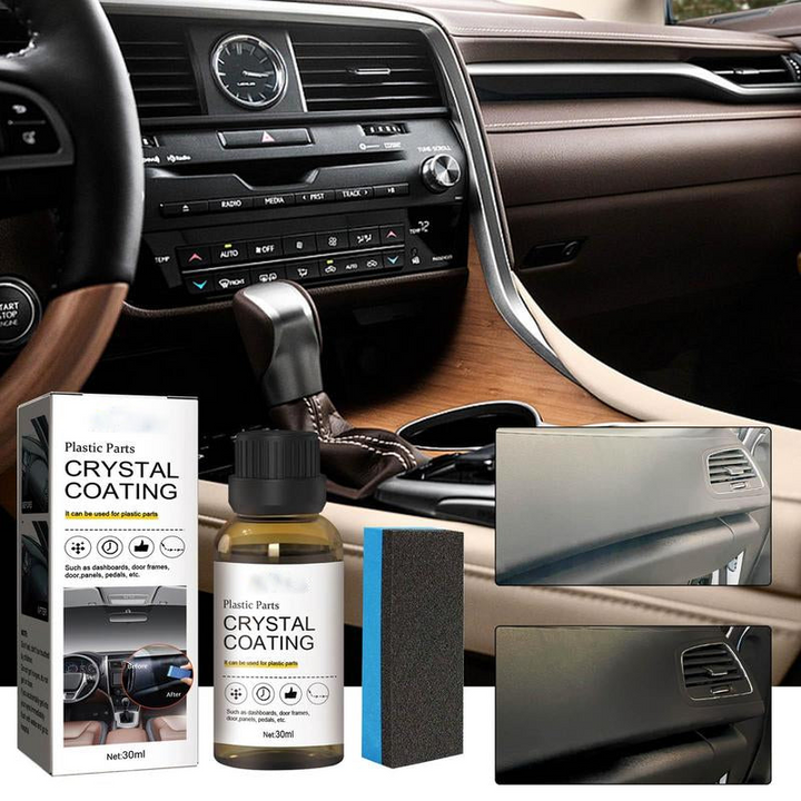 Plastic parts Crystalline coating | Restore faded parts in seconds | Stornfield