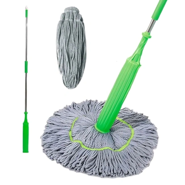 Quick-drying dual mop | No wringing. No stress. | Stornfield