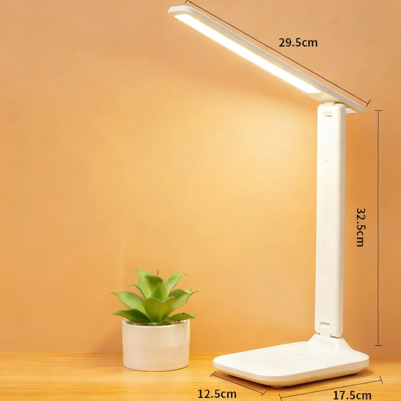 Foldable LED Desk Lamp with USB Connection