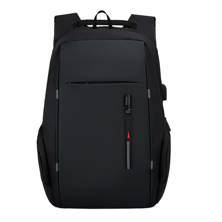 Business backpack with USB, 20–35 L, Oxford fabric