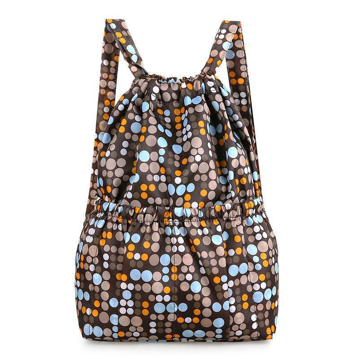 Women's backpack with print pattern, durable, large volume