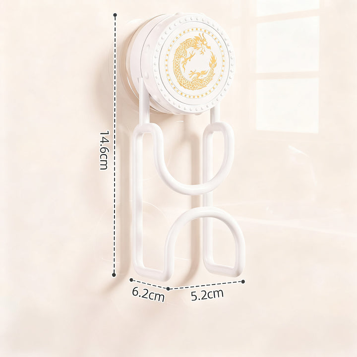 Metal suction cup wall hook