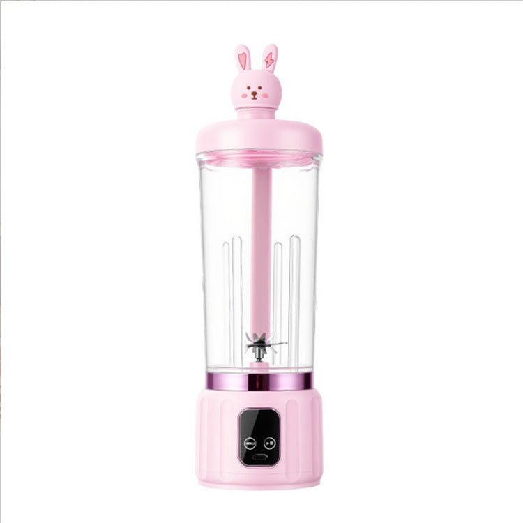 Portable juicer with 12 grinding teeth, rechargeable