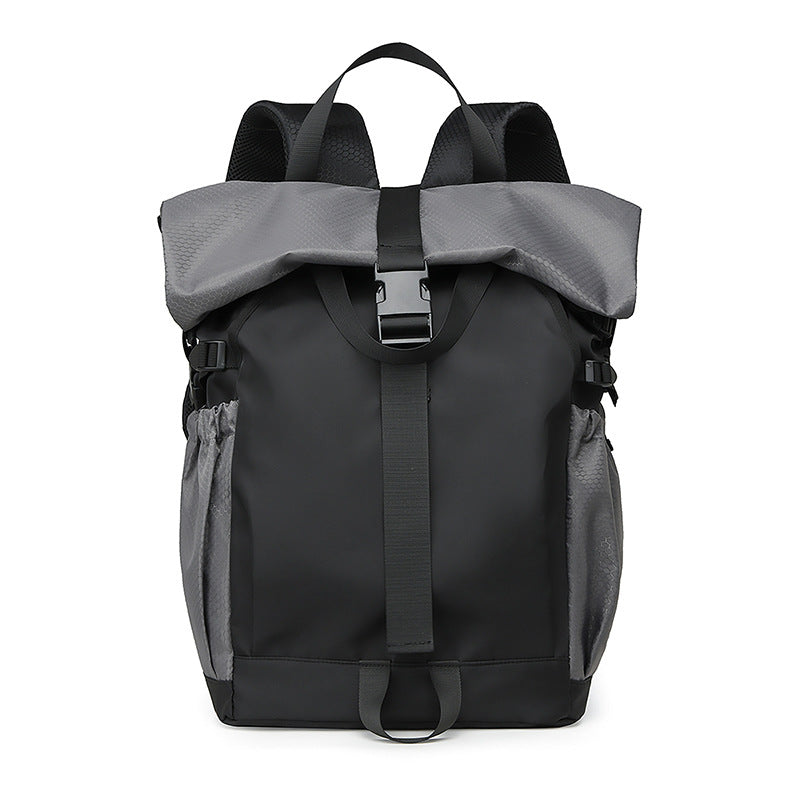Double shoulder backpack with roll closure, 20-35 L