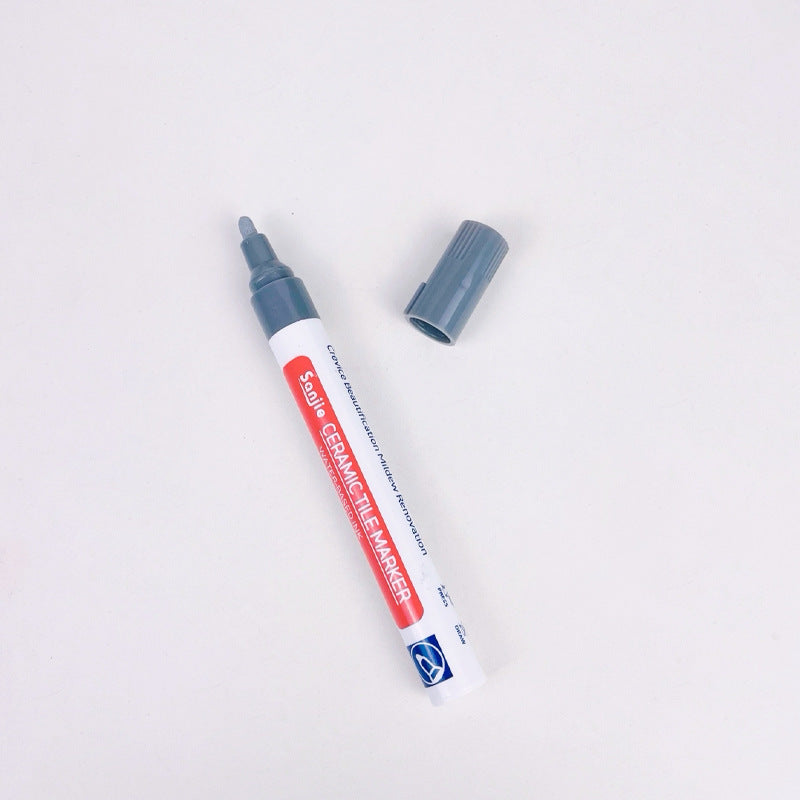 Grout pen for ceramic tiles in various colors