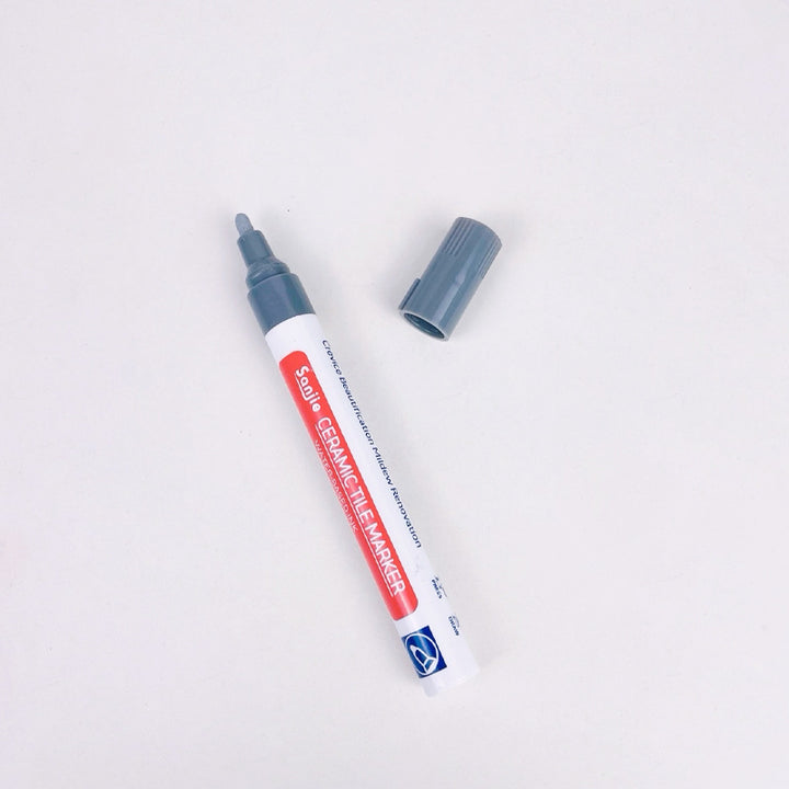 Grout pen for ceramic tiles in various colors