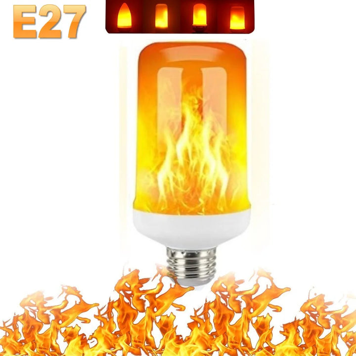 LED FLAME LIGHT PARTY LAMP - 4 MODES FIRE SIMULATION | Stornfield
