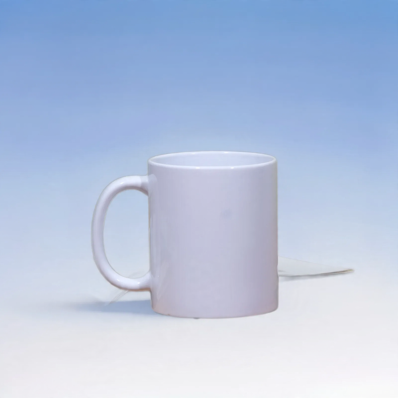 Ceramic mug with photo print