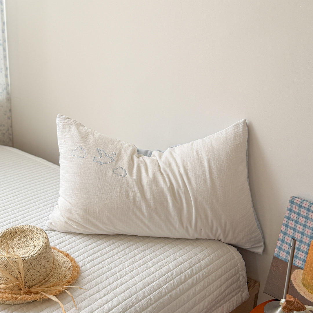Cotton pillowcase 48×74 cm, double-layered