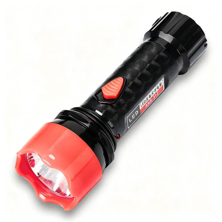 LED flashlight, rechargeable, 13–29 cm