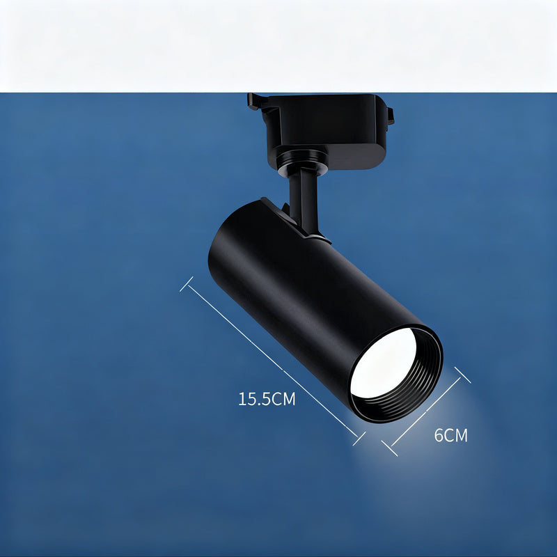 LED rail spotlight, COB, 30–40 W