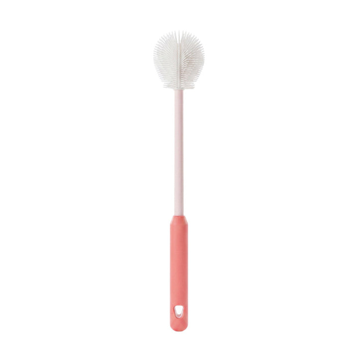Silicone cleaning brush for baby bottles and teats