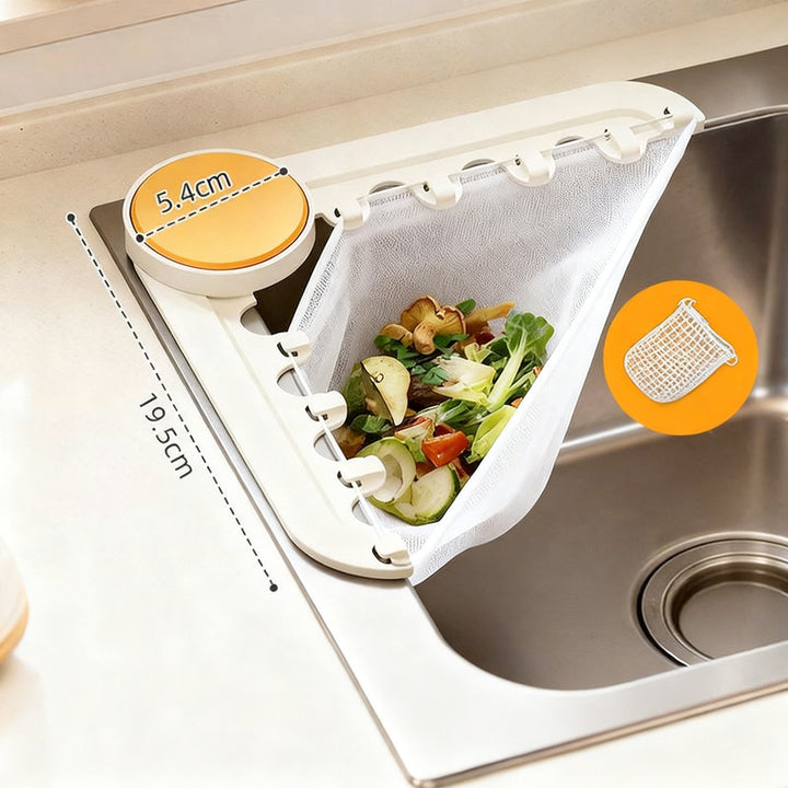 Sink filter sieve with suction cup