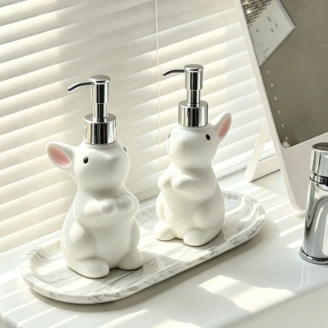 Hare soap dispenser, 180 ml, with pump closure