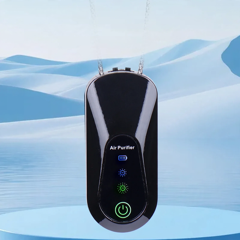 Portable air purifier to hang