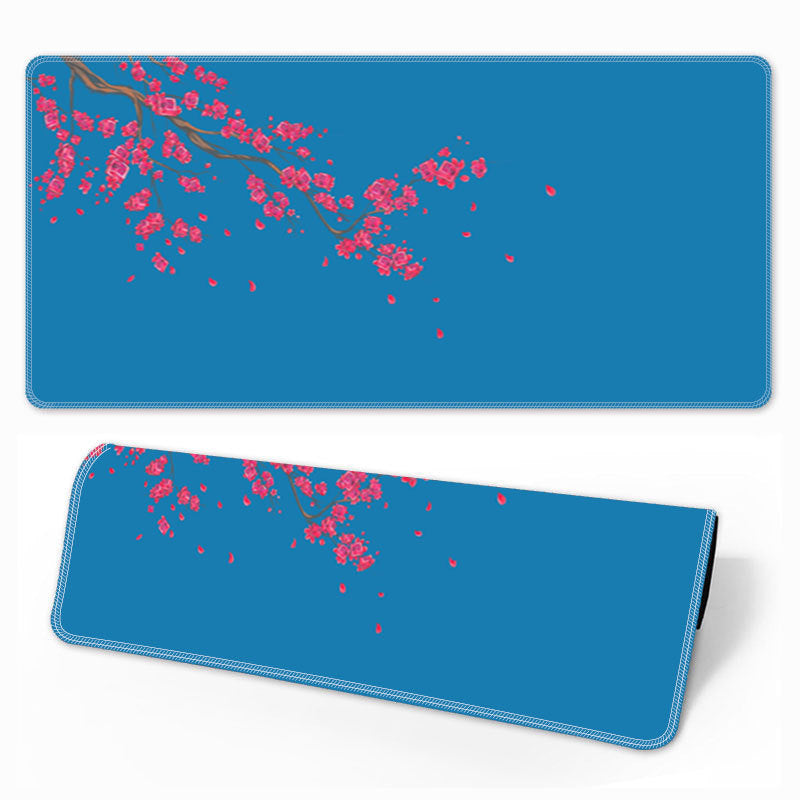 Gaming mouse pad made of natural rubber