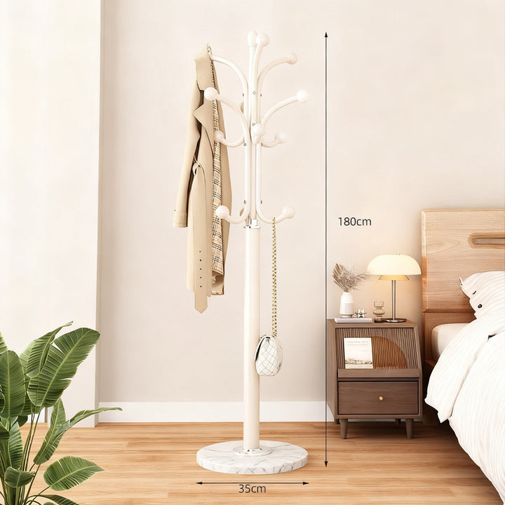 Wardrobe with marble base, simple