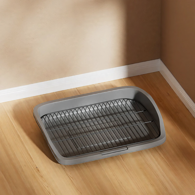 Dog toilet with drawer, PVC