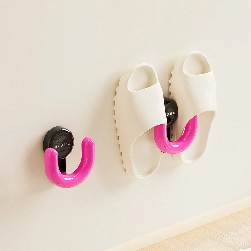 Suction cup wall hooks, 5 kg load capacity, no drilling required