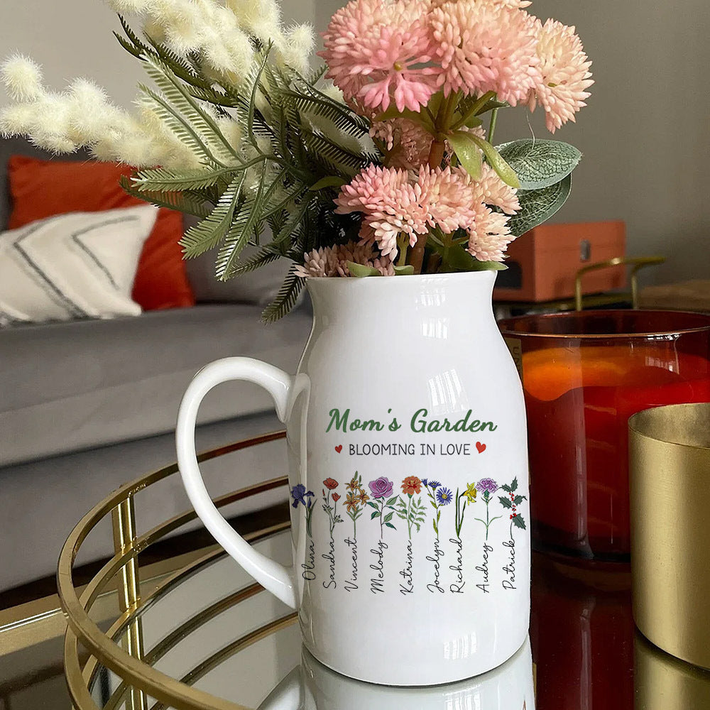 Ceramic drinking mug, porcelain